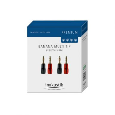 Разъем Акустический Inakustik Premium Banana Multi Tip BFA *4, 00814841